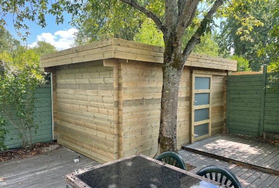 Abri de jardin en bois Toit Terrasse